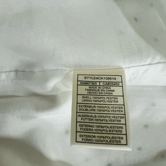 Cupcake And Cashmere Estrella Polka Dot Tulip Hem Dress Size S Small White Black - Picture 5 of 9